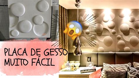 Gesso D Como Fazer Placas De Gesso D De Maneira Simples E F Cil