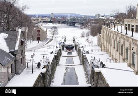 Rideau Canal Locks Stock Photo - Alamy