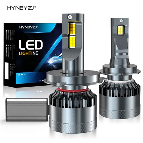 Hynbyzj H H Led Car Headlights Canbus W H H H Lamp Hb