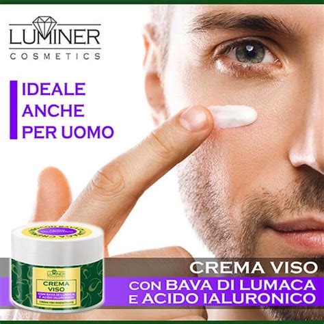 Crema Bava Di Lumaca Viso Con Acido Ialuronico