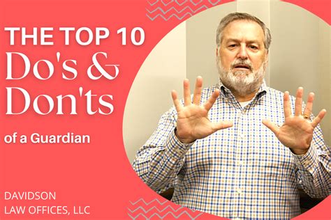 The Top 10 Guardian Responsibilities | Davidson Elder Law