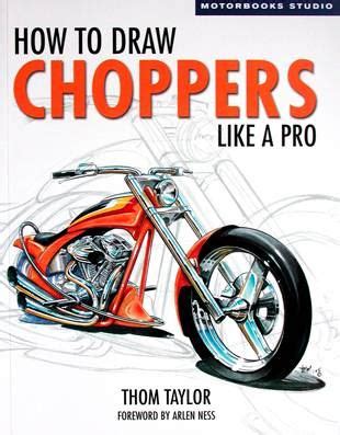 how to draw motorcycles & choppers