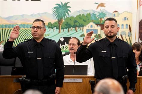 Four New Reserve Police Officers Sworn In During Ceremony In Gustine