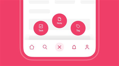 Mobile Bottom Navbar Expand Figma