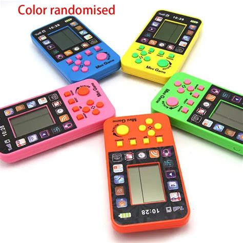 Portable Classic Tetris Handheld Game toys Children's Handheld Game ...