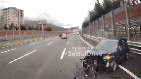 SOCIAL DRIVE ACCIDENTE Graban Dos Sorprendentes Accidentes