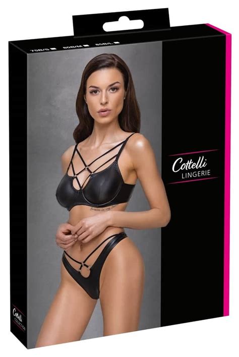 Cottelli Lingerie Mattes Bh Set Mit Riostring B M Erotikwelt Org