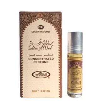 Al Rehab Sultan Al Oud Perfume Oil Ml Roll On Alcohol Free