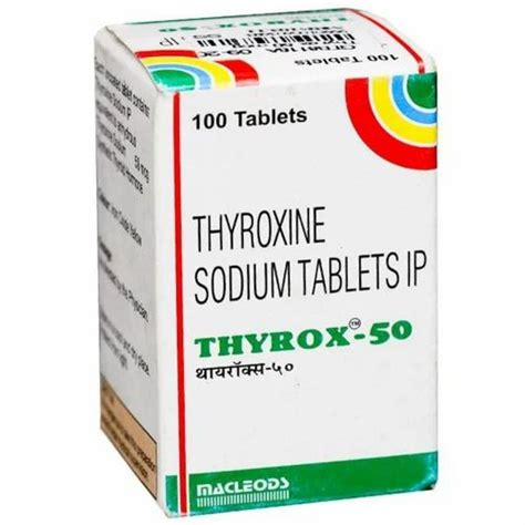 50 Mcg Thyroxine Sodium Tablets Ip At Rs 1200bottle In New Delhi Id