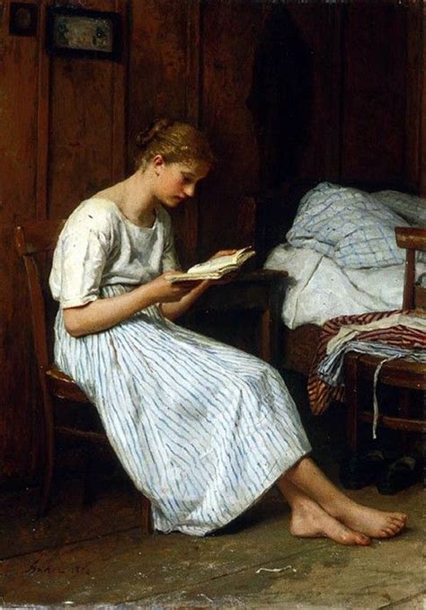 A Gotthelf Reader Albert Anker Woman Reading Reading Art Girl Reading