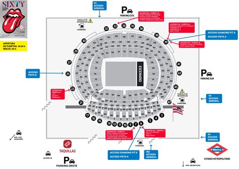 Rolling Stones En Wanda Metropolitano Accesos Y Horarios Mercadeo Pop