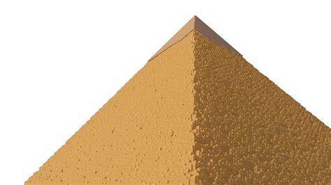 Khufu Pyramid Giza 3d Model Turbosquid 1847289