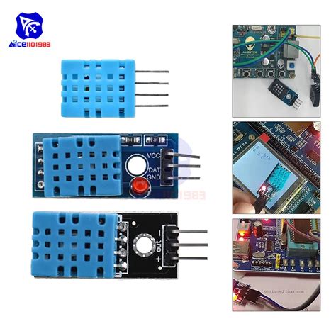 Diymore Dht Feuchte Temperatur Sensor Modul Mit Dupont Kabel F R