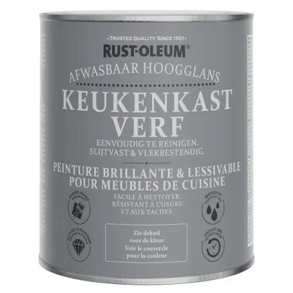 Rust Oleum Peinture Pour Meubles De Cuisine Brillant Gris Urbain 750ml