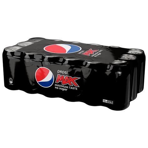 Pepsi Max 30 x 25 cl Bestil sodavand online på Billigfadøl dk