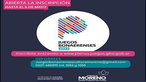 Se extiende la inscripción a los Juegos Bonaerenses 2022 hasta el 6 de mayo