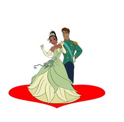 love couples tiana and naveen by crossovercreteor on DeviantArt