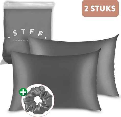 Stff Co Satijnen Kussensloop Stuks Anti Age Silk Zijden