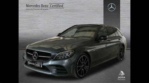 MERCEDES BENZ C 220D 9G W206 ESTATE AMG EXT INT NOCHE TECHO GRIS