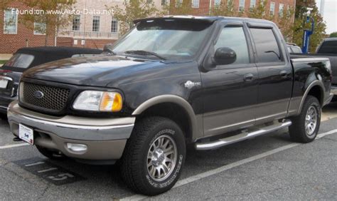 1999 Ford F Series F 150 X Supercrew 46 V8 Triton 231 Hp Automatic Τεχνικά Χαρακτηριστικά