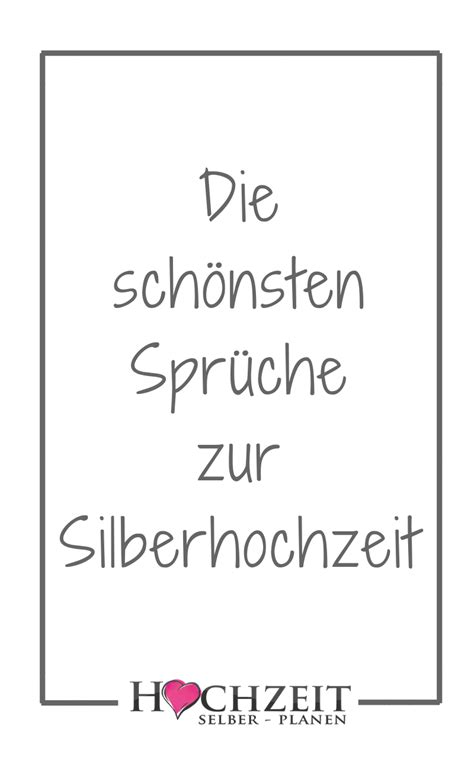 48 Witzige Sprueche Zur Silberhochzeit Kurz Spruchekyn