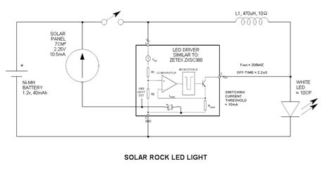 Solar Light Diagram How Does A Solar Garden Light Work Pertaining To Solar Light Wiring