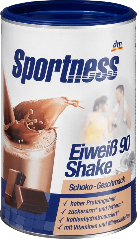 Sportness Eiweiß Shake Pulver 90 Schoko Geschmack 350 g dauerhaft