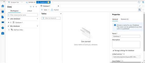 Getting Started With Azure Synapse Lake Database And Lake Tables