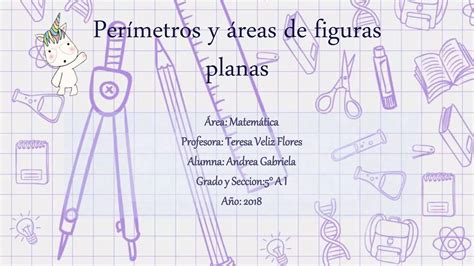 Perimetros Y Areas De Figuras Planas Ppt