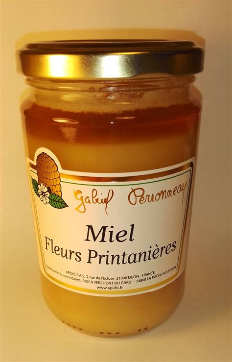 Flower Honey G Perronneau 375g La Boutique Des Anis De Flavigny