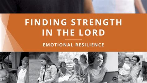 Church Releases New Emotional Resilience Manual LDS365 Resources