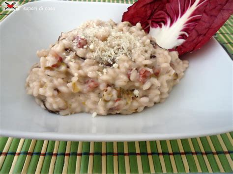 Risotto Al Radicchio Rosso E Salsiccia