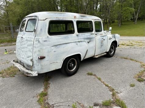 1957 Dodge Town Panel Wagon 6 Cyl 4 Speed Manual For Sale