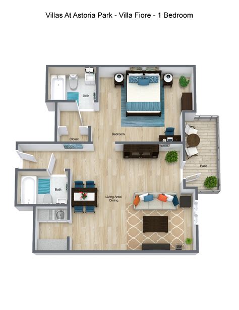 See All Floor Plans - The Villas By Astoria Park