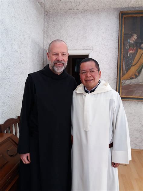 Father Christian With Father Cruz Oswaldo Benedictine Abbey Of Christ