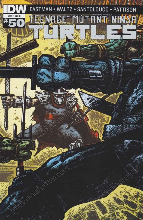 IDW TMNT Vol V 050 1st Cover B TMNT A Collection