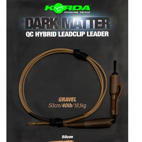 Zestaw Helikopterowy Korda Dark Matter Leader Heli Safe Gravel Lb