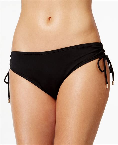 Calvin Klein Black Side Tie Bikini Swim Bottom Us X Small Walmart