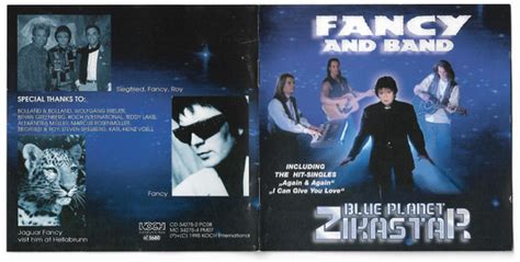 Fancy And Band Blue Planet Zikastar 1995 Cd Discogs