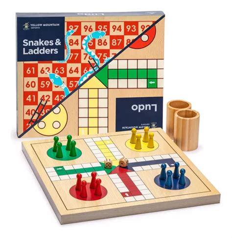 Juego De Mesa Serpientes Y Escaleras Ludo MercadoLibre