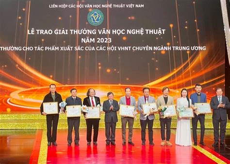 69 Tác Phẩm được Trao Giải Thưởng Văn Học Nghệ Thuật Năm 2023 Nhà