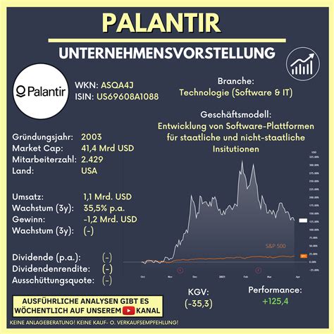 Palantir Aktienanalyse Unternehmensvorstellung Aktien