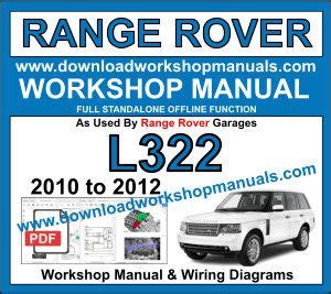 Range Rover L Workshop Repair Manual Pdf