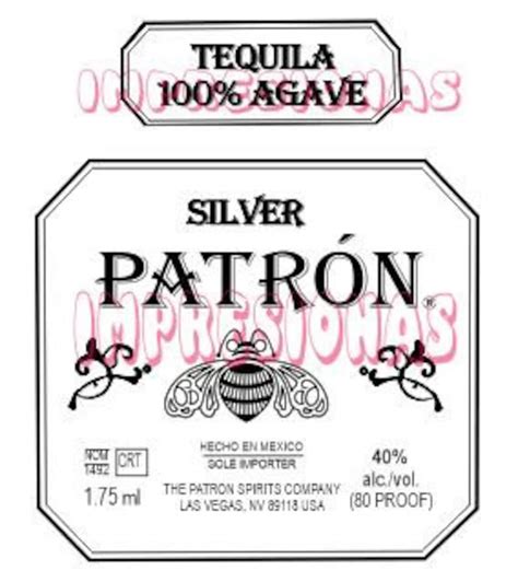 Printable Patron Label