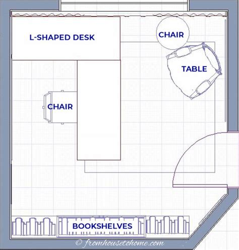 Small Home Office Layout Ideas