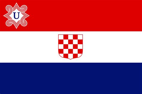 Croatia 1941 1945 Flag 8 X 5 Ft 2400 X 1500 Mm Custom Flag Australia