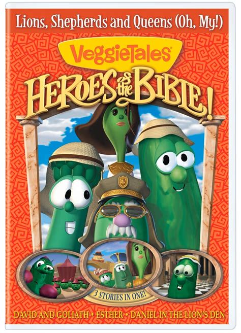 Veggietales Heroes Of The Bible Lions Shepherds And Queens Oh My Big Idea Free Download