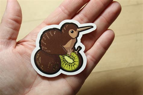 Cute Kiwi Kiwi Super Adorable Kawaii Bird Friend For Laptop Etsy