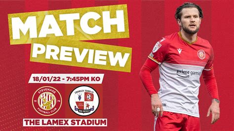 Match Preview Stevenage Vs Crawley Town News Stevenage Football Club