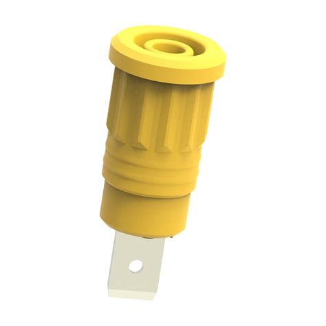 Mm Safety Banana Socket X Mm Flat Connecting Tab Press Fit